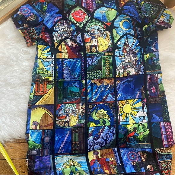 MINKPINK Beauty & the Beast Mini T-Shirt Dress - Picture 6 of 7